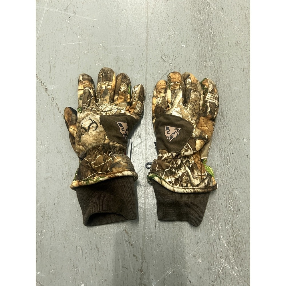 Rocky Gloves Mens Large Brown Scent IQ Atomic Elastic Wrist Insulated Hunting‎